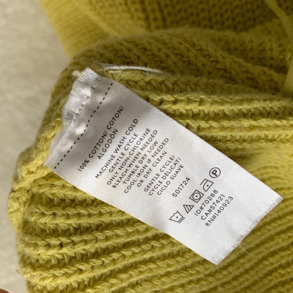 LOFT: Green Low Back Sweater - Picture 4 of 4